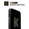 Чехол-накладка для Apple iPhone 15 Pro Max Krieger Leather c MagSafe Черный
