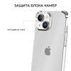 Силиконовый чехол для Apple iPhone 14 Krieger Mix 1.5мм противоударный Прозрачный