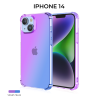 Силиконовый чехол для Apple iPhone 14 Krieger Mix 1.5мм противоударный Фиолетово синий