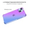 Силиконовый чехол для Apple iPhone 15 Krieger Mix 1.5мм противоударный Фиолетово синий