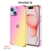 Силиконовый чехол для Apple iPhone 15 Krieger Mix 1.5мм противоударный Розово-золотой
