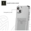 Силиконовый чехол для Apple iPhone 15 Krieger с кардхолдером Прозрачный