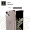 Силиконовый чехол для Apple iPhone 15 Krieger с кардхолдером Серый