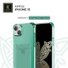 Силиконовый чехол для Apple iPhone 15 Krieger с кардхолдером Зеленый