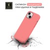 Силиконовый чехол для Apple iPhone 15 Plus Krieger Silicone Розово-красный