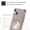 Силиконовый чехол для Apple iPhone 15 Plus Krieger с кардхолдером Серый