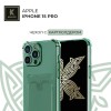 Силиконовый чехол для Apple iPhone 15 Pro Krieger с кардхолдером Зеленый