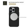 Силиконовый чехол для Apple iPhone 15 Pro Max Krieger Magnetic с MagSafe Черный