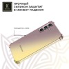 Силиконовый чехол для Galaxy A25 Krieger Mix 1.5мм противоударный Матово-золотой