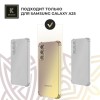Силиконовый чехол для Galaxy A25 Krieger Mix 1.5мм противоударный Матово-золотой
