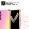 Силиконовый чехол для Galaxy A25 Krieger Mix 1.5мм противоударный Розово-золотой
