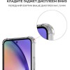 Силиконовый чехол для Galaxy A55 Krieger Mix 1.5мм противоударный Прозрачный