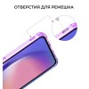 Силиконовый чехол для Galaxy A55 Krieger Mix 1.5мм противоударный Фиолетово-синий