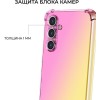 Силиконовый чехол для Galaxy A55 Krieger Mix 1.5мм противоударный Розово-золотой