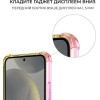 Силиконовый чехол для Galaxy S24 Krieger Mix 1.5мм противоударный Розово-золотой
