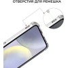 Силиконовый чехол для Galaxy S24+ Krieger Mix 1.5мм противоударный Прозрачный