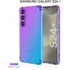 Силиконовый чехол для Galaxy S24+ Krieger Mix 1.5мм противоударный Фиолетово-синий
