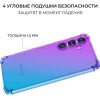 Силиконовый чехол для Galaxy S24+ Krieger Mix 1.5мм противоударный Фиолетово-синий