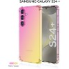 Силиконовый чехол для Galaxy S24+ Krieger Mix 1.5мм противоударный Розово-золотой