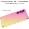 Силиконовый чехол для Galaxy S24+ Krieger Mix 1.5мм противоударный Розово-золотой
