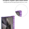 Силиконовый чехол для Galaxy S24 Ultra Krieger Mix 1.5мм противоударный Фиолетово-синий