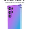 Силиконовый чехол для Galaxy S24 Ultra Krieger Mix 1.5мм противоударный Фиолетово-синий
