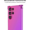 Силиконовый чехол для Galaxy S24 Ultra Krieger Mix 1.5мм противоударный Розово-фиолетовый