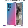 Силиконовый чехол для Galaxy S24 Ultra Krieger Mix 1.5мм противоударный Сине-розовый