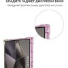 Силиконовый чехол для Galaxy S24 Ultra Krieger Mix 1.5мм противоударный Розово-золотой