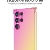 Силиконовый чехол для Galaxy S24 Ultra Krieger Mix 1.5мм противоударный Розово-золотой