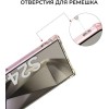 Силиконовый чехол для Galaxy S24 Ultra Krieger Mix 1.5мм противоударный Розово-золотой