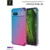 Силиконовый чехол для Google Pixel 8a Krieger Mix 1.5мм противоударный Сине-розовый