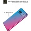 Силиконовый чехол для Google Pixel 8a Krieger Mix 1.5мм противоударный Сине-розовый