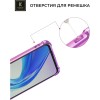 Силиконовый чехол для Honor X7b Krieger Mix 1.5мм противоударный Розово-фиолетовый