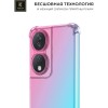 Силиконовый чехол для Honor X7b Krieger Mix 1.5мм противоударный Розово-зеленый