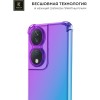 Силиконовый чехол для Honor X7b Krieger Mix 1.5мм противоударный Фиолетово-синий