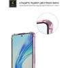 Силиконовый чехол для Honor X7b Krieger Mix 1.5мм противоударный Розово-золотой