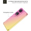 Силиконовый чехол для Honor X7b Krieger Mix 1.5мм противоударный Розово-золотой