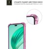 Силиконовый чехол для Honor X8b Krieger Mix 1.5мм противоударный Розово-фиолетовый