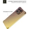 Силиконовый чехол для Honor X8b Krieger Mix 1.5мм противоударный Матово-золотой