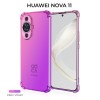 Силиконовый чехол для Huawei Nova 11 Krieger Mix 1.5мм противоударный Розово-фиолетовый