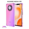 Силиконовый чехол для Huawei Nova Y91 Krieger Mix 1.5мм противоударный Розово-фиолетовый