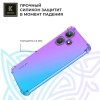 Силиконовый чехол для Infinix Hot 40i Krieger Mix 1.5мм противоударный Фиолетово-синий