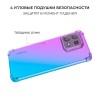 Силиконовый чехол для Infinix Note 30 Pro Krieger Mix 1.5мм противоударный Фиолетово-синий