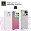 Силиконовый чехол для Infinix Note 40 Krieger Mix 1.5мм противоударный Сине-розовый