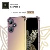 Силиконовый чехол для Infinix Smart 8 Krieger Mix 1.5мм противоударный Матово-золотой