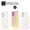 Силиконовый чехол для Infinix Smart 8 Krieger Mix 1.5мм противоударный Розово-золотой