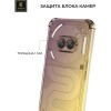 Силиконовый чехол для Nothing Phone (2a) Krieger Mix 1.5мм противоударный Матово-золотой