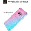 Силиконовый чехол для Nothing Phone (2a) Krieger Mix 1.5мм противоударный Розово-зеленый
