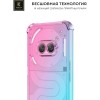 Силиконовый чехол для Nothing Phone (2a) Krieger Mix 1.5мм противоударный Розово-зеленый